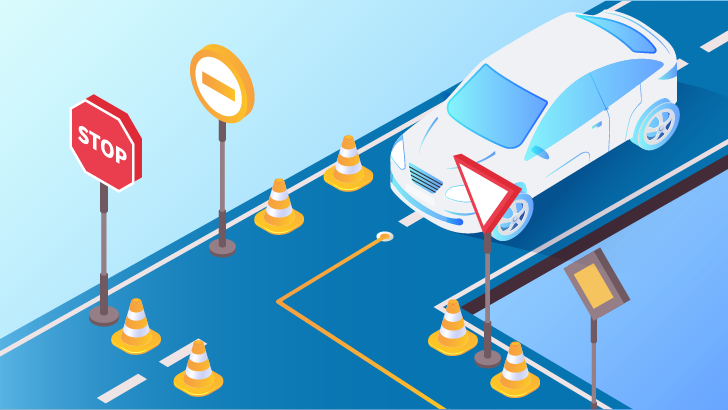 estudio el examen de conducir clase B